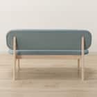 リビングダイニング2人用チェア(リラックスワイド2 WW/TBL) 8枚目画像