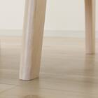 リビングダイニング2人用チェア(リラックスワイド2 WW/TBL) 11枚目画像