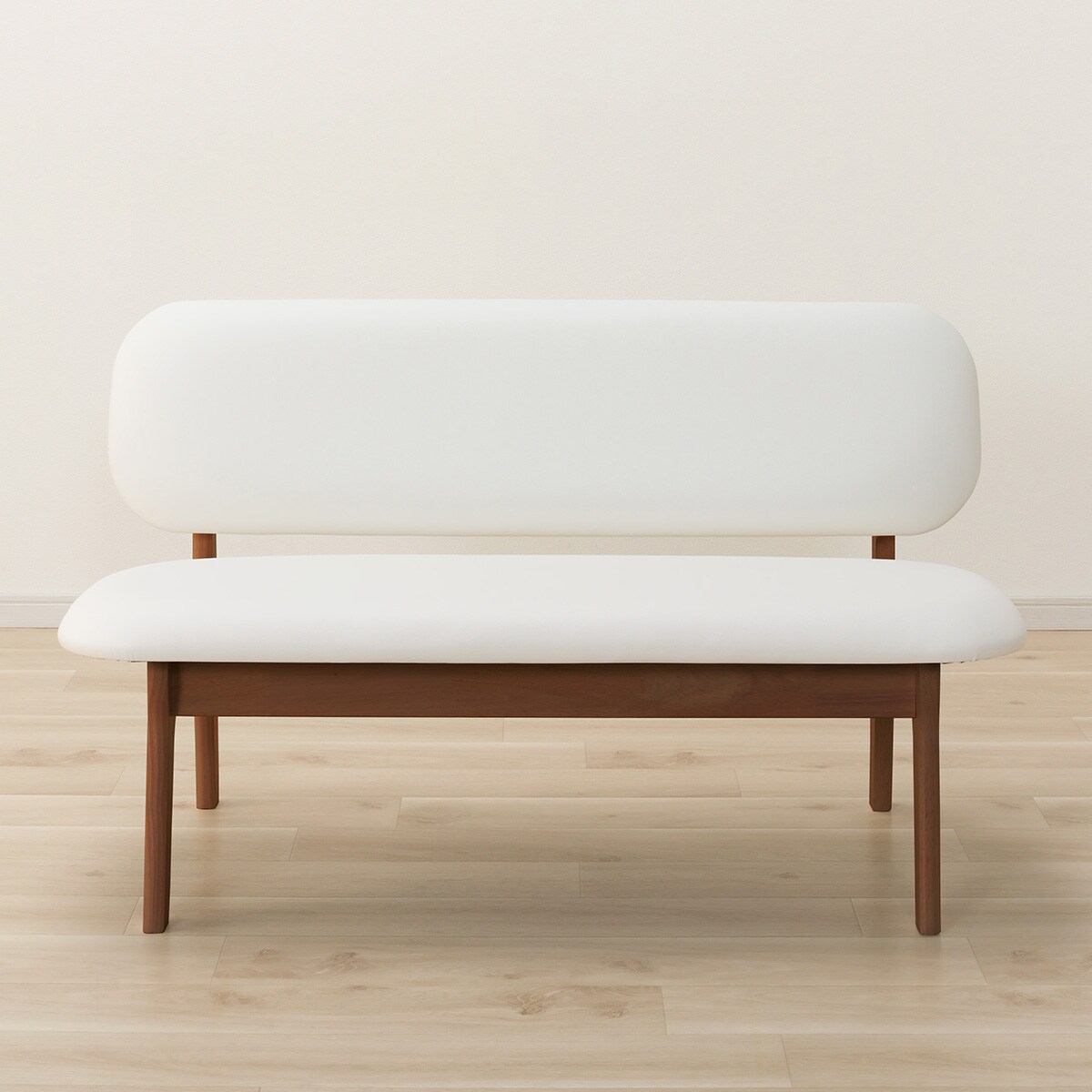 ニトリ　リラックスワイド2人用チェアMBR/DMO 旧モデル】リビングダイニング2人掛けチェア(リラックスワイドMBR/DR