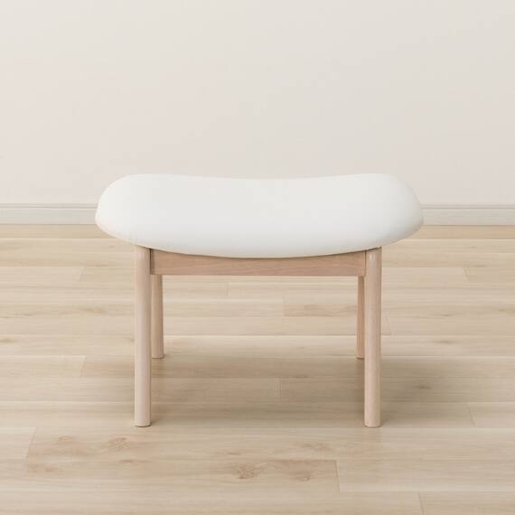 傷・汚れに強い スツール(リラックスワイド2 Nシールド WW/WH) 7枚目画像