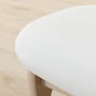 傷・汚れに強い スツール(リラックスワイド2 Nシールド WW/WH) 9枚目画像