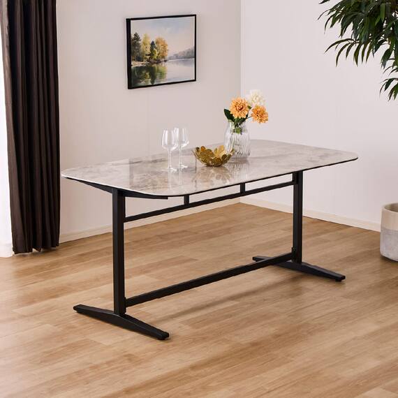 ダイニングテーブル(クラリス 150 GYW)【島忠ホームズ商品】 1枚目画像