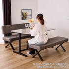 ダイニングテーブル(クラリス 150 GYW)【島忠ホームズ商品】 5枚目画像