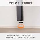 伸長式ダイニングテーブル5点セット(DTアーバンEX 幅150/190cm BK/DC アーバン DGY)【島忠ホームズ商品】 9枚目画像