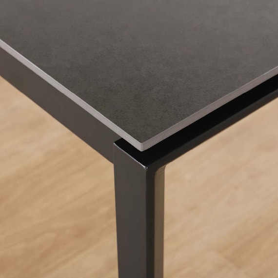 伸長式ダイニングテーブル5点セット(DTアーバンEX 幅150/190cm BK/DC アーバン DGY)【島忠ホームズ商品】 19枚目画像