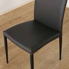 伸長式ダイニングテーブル5点セット(DTアーバンEX 幅150/190cm BK/DC アーバン DGY)【島忠ホームズ商品】 21枚目画像