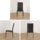 伸長式ダイニングテーブル5点セット(DTアーバンEX 幅150/190cm BK/DC アーバン DGY)【島忠ホームズ商品】 24枚目画像