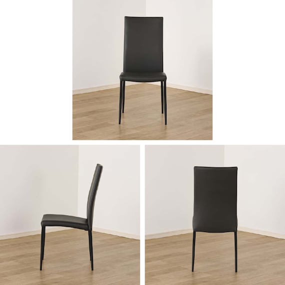 伸長式ダイニングテーブル5点セット(DTアーバンEX 幅150/190cm BK/DC アーバン DGY)【島忠ホームズ商品】 24枚目画像