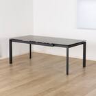 伸長式ダイニングテーブル(150/190 アーバンEX BK)【島忠ホームズ商品】 1枚目画像