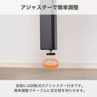 伸長式ダイニングテーブル(150/190 アーバンEX BK)【島忠ホームズ商品】 10枚目画像