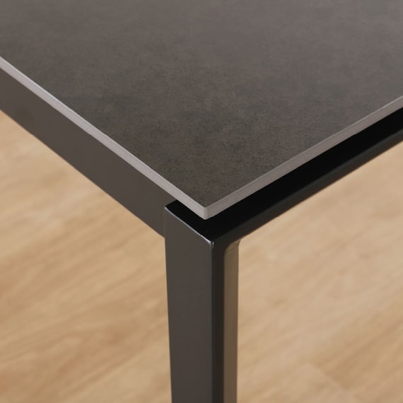 伸長式ダイニングテーブル(150/190 アーバンEX BK)【島忠ホームズ商品】 15枚目画像