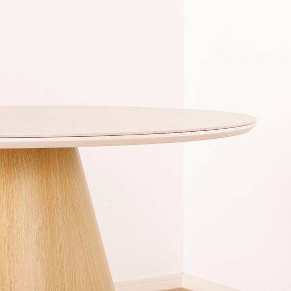 円形ダイニングテーブル(ルーナ100 WH)【島忠ホームズ商品】 11枚目画像