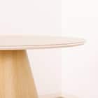 円形ダイニングテーブル(ルーナ100 WH)【島忠ホームズ商品】 11枚目画像