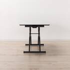 セラミック昇降ダイニングテーブル(DT12075 WH) 7枚目画像