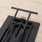 セラミック昇降ダイニングテーブル(DT12075 WH) 11枚目画像