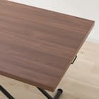 昇降ダイニングテーブル(DT12075 メラミン MBR) 8枚目画像