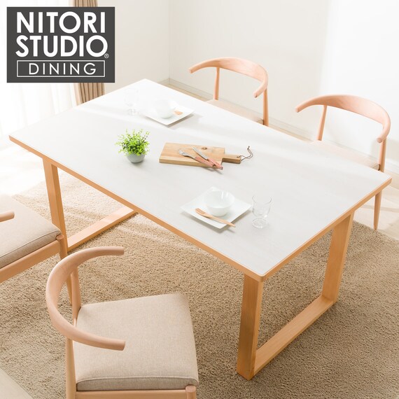 セラミックトップテーブル(Nコレクション T-11U 150A NA/TWH) 1枚目画像