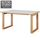 セラミックトップテーブル(Nコレクション T-11U 135A NA/TWH) 1枚目画像