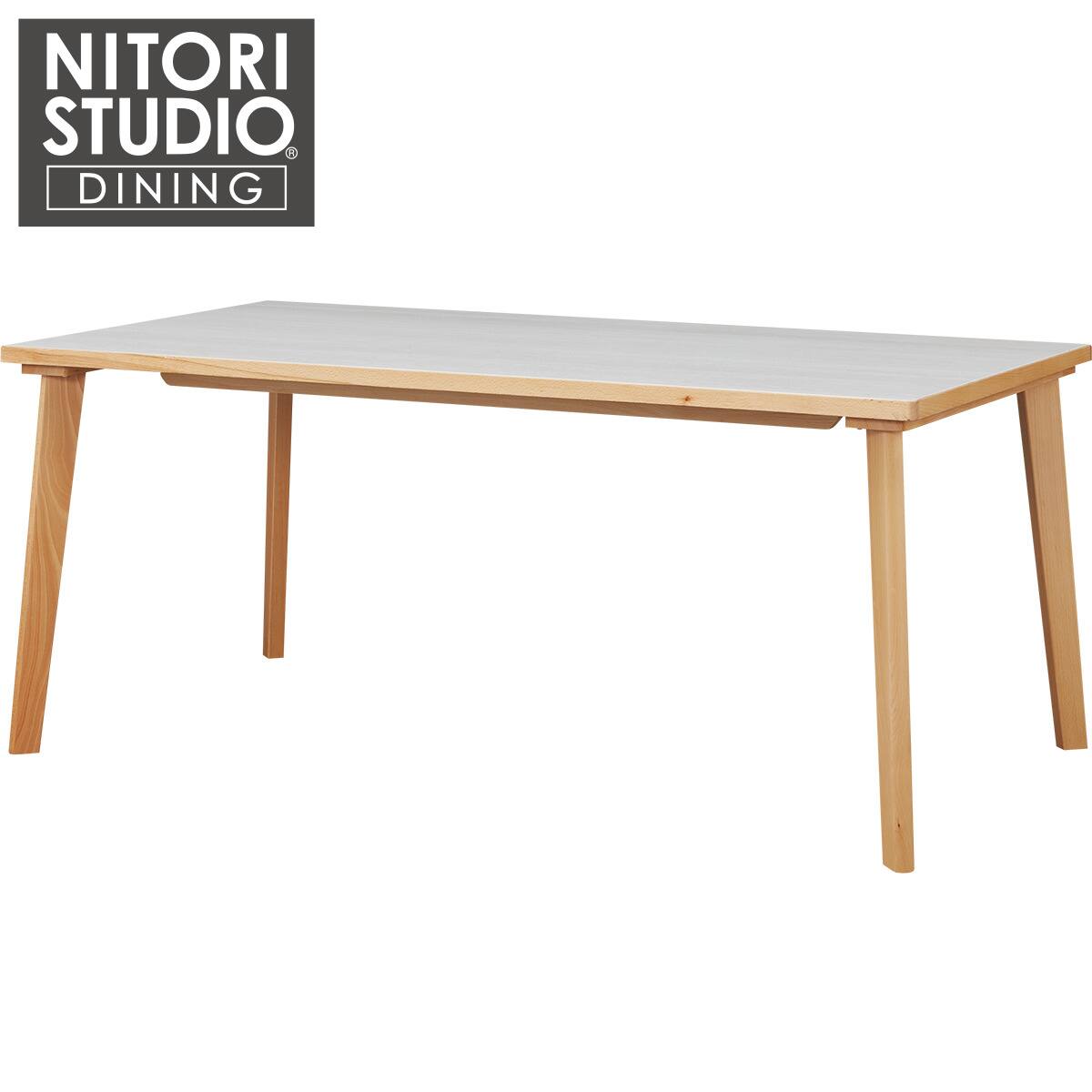 セラミックトップテーブル(NコレクションT-12 165A NA/WH) | ニトリ