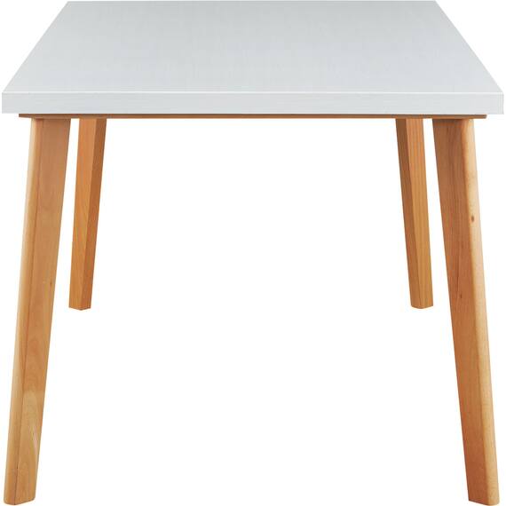 ダイニングテーブル(T-04 Nコレクション 135 WH/NA) 2枚目画像