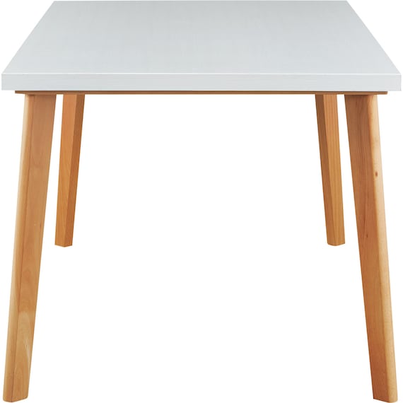 ダイニングテーブル(T-04 Nコレクション 135 WH/NA) 2枚目画像