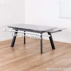 伸長式セラミックダイニングテーブル(フレックス EX140/200 GY)【島忠ホームズ商品】 2枚目画像