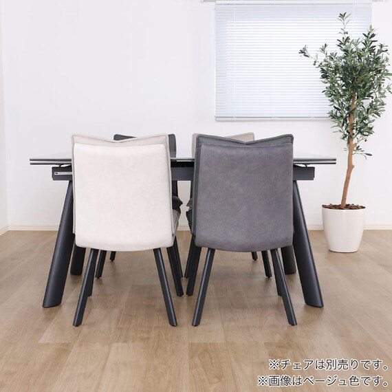 伸長式セラミックダイニングテーブル(フレックス EX140/200 GY)【島忠ホームズ商品】 15枚目画像