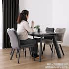 伸長式セラミックダイニングテーブル(フレックス EX140/200 GY)【島忠ホームズ商品】 16枚目画像