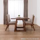 ダイニング3点セット(イブキ DT100/ワイドチェア BR)【島忠ホームズ商品】 9枚目画像