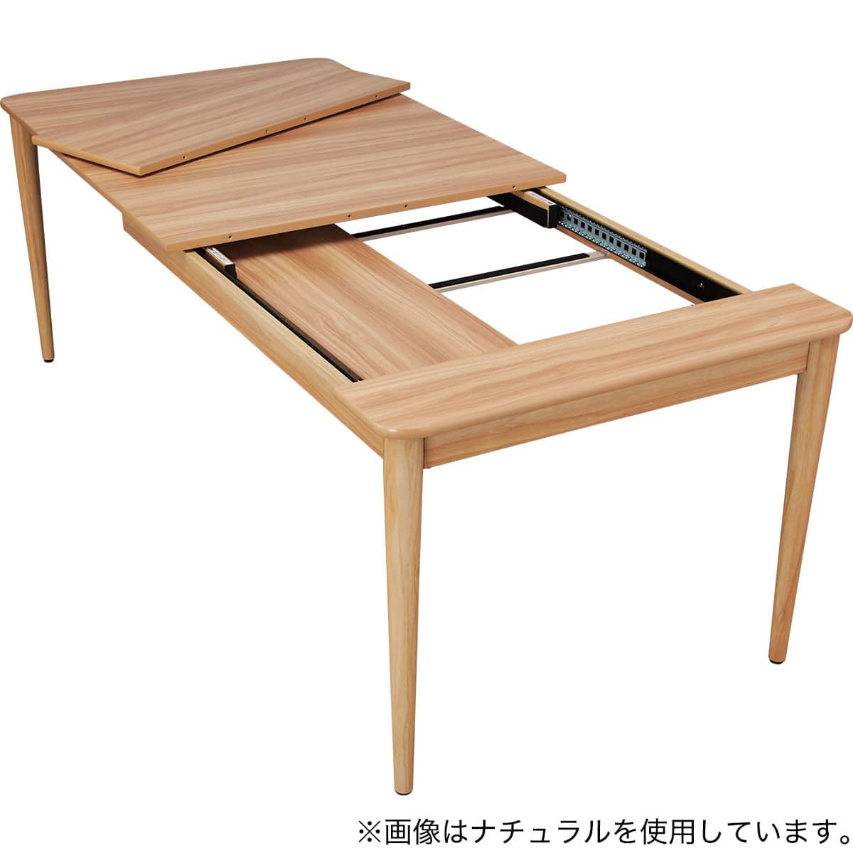 伸縮式ダイニングテーブル (TA556 135-200 MBR) | ニトリネット【公式