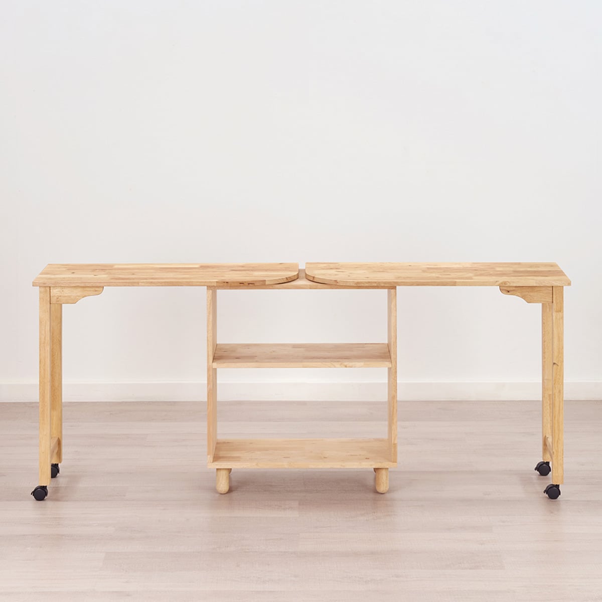 NATURAL SIGNATURE】天然木テーブル・スツール3点セット | ニトリ