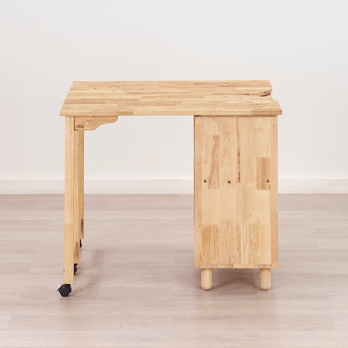 NATURAL SIGNATURE】天然木テーブル・スツール3点セット | ニトリ