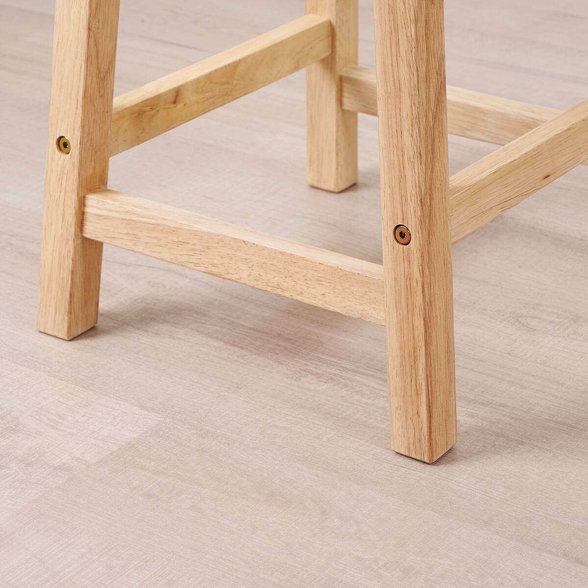 NATURAL SIGNATURE】天然木テーブル・スツール3点セット | ニトリ