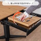 伸長式ダイニングテーブル(幅105-145cm ブランEX NA)【島忠ホームズ商品】 4枚目画像