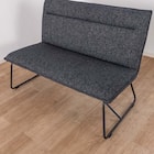 ダイニング背付きベンチ(ブラン 120 BK)【島忠ホームズ商品】 7枚目画像