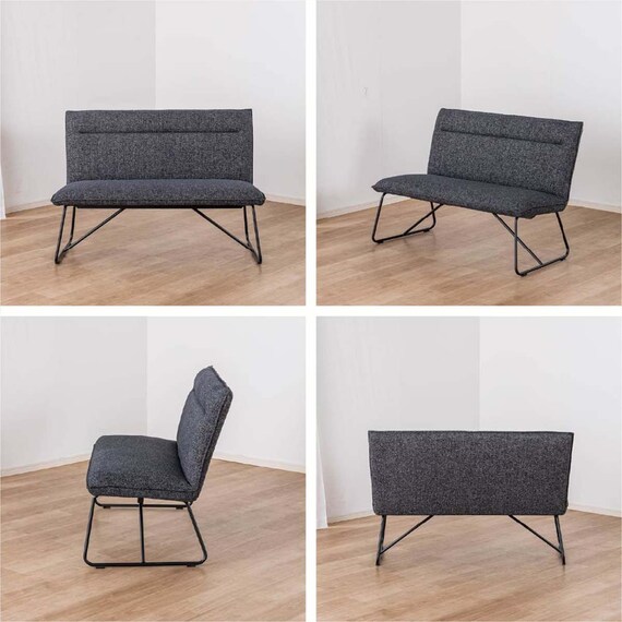 ダイニング背付きベンチ(ブラン 120 BK)【島忠ホームズ商品】 12枚目画像