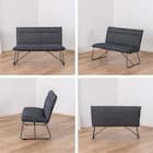 ダイニング背付きベンチ(ブラン 120 BK)【島忠ホームズ商品】 12枚目画像