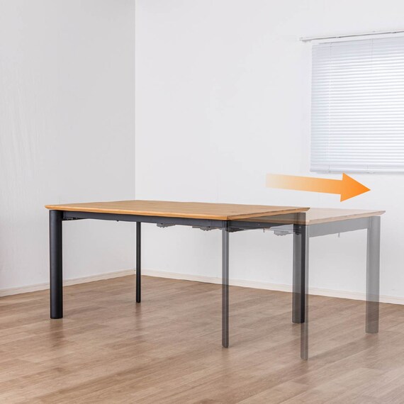 伸長式ダイニングテーブル(幅140-190cm エイムズEX NA)【島忠ホームズ商品】 7枚目画像