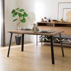 なぐり加工ダイニングテーブル (幅140cm OT01) 6枚目画像