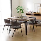 なぐり加工ダイニングテーブル (幅140cm OT01) 7枚目画像