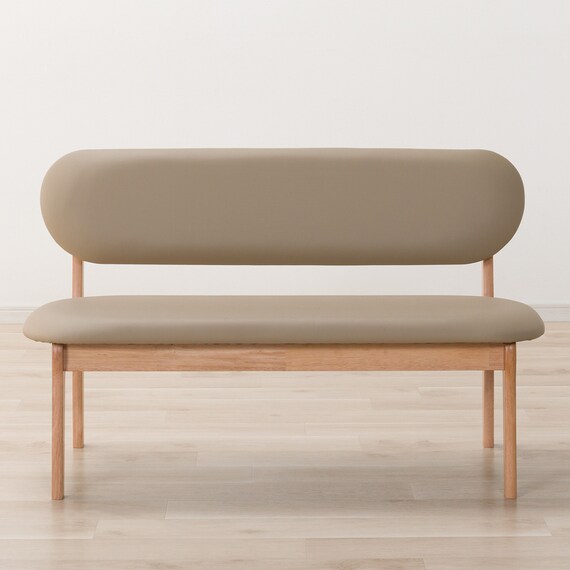 2人掛けダイニングチェア(RX001 NA/BE) 6枚目画像