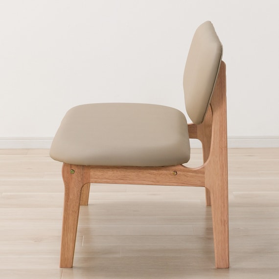 2人掛けダイニングチェア(RX001 NA/BE) 7枚目画像