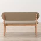 2人掛けダイニングチェア(RX001 NA/BE) 8枚目画像