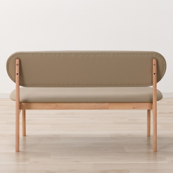 2人掛けダイニングチェア(RX001 NA/BE) 8枚目画像