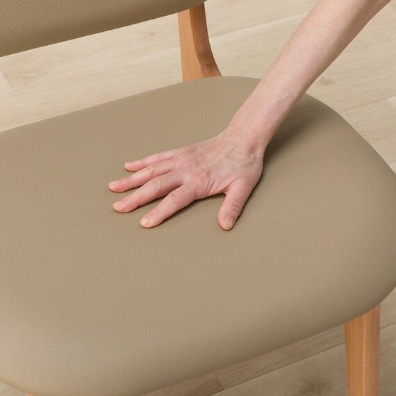 2人掛けダイニングチェア(RX001 NA/BE) 11枚目画像