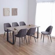 ダイニング7点セット (GNS 幅180cm / LTL 4P2P)