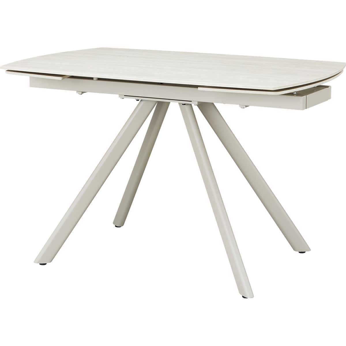 ハイタイプ】伸長式セラミックダイニングテーブル 高さ75cm (TRQ01H