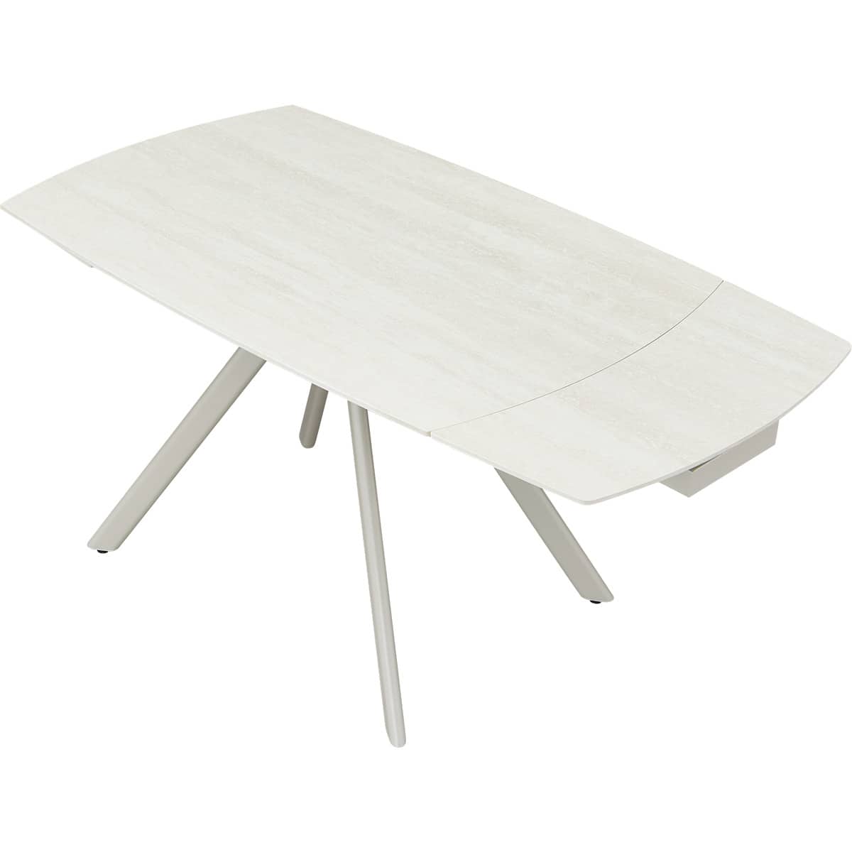 ハイタイプ】伸長式セラミックダイニングテーブル 高さ75cm (TRQ01H