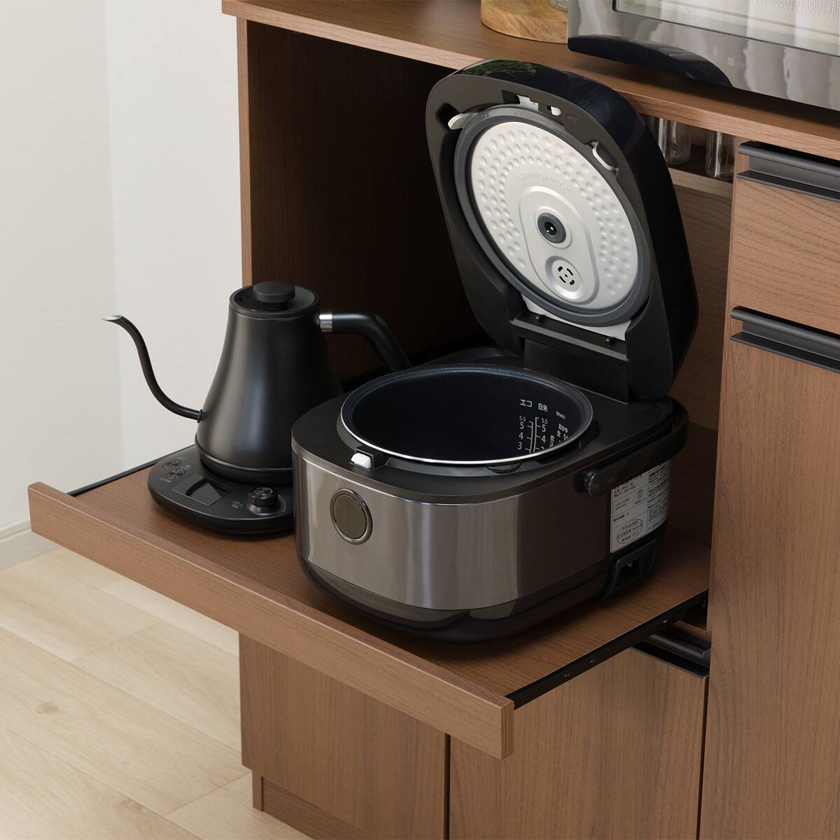 レンジ台 (フォルムS RE1890 MBR) | ニトリネット【公式】 家具