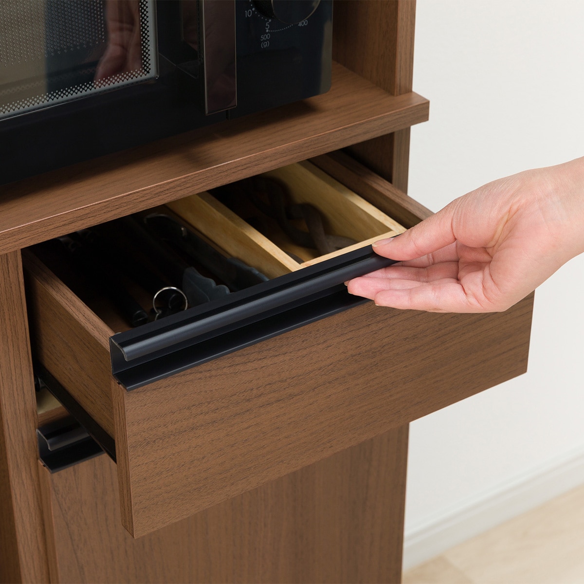 レンジ台(フォルムS RE1890 MBR） | ニトリネット【公式】 家具